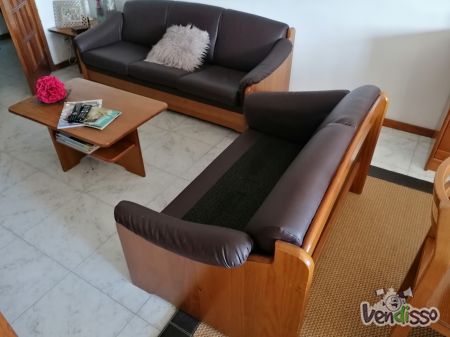 Dous Sofás Cerne. 2 lug. + 3 lug.