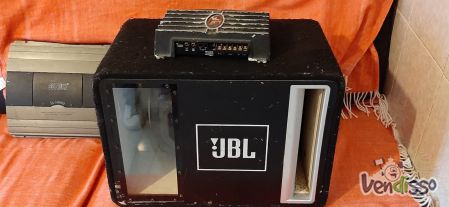 Swbofer 1000w JBL com 2 amplificadores só 100€