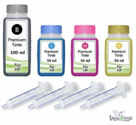 tinta para carregar tinteiros HP 250ml HP 302 XL Envy 4520 4521 4522 4524 4