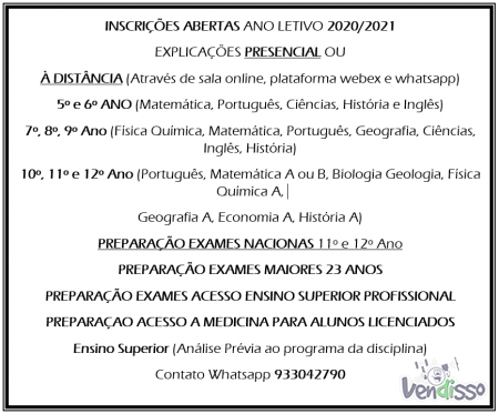 Explicações Portimão