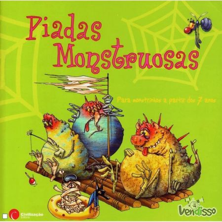 Piadas Monstruosas Novo a Estrear e com oferta de 2º livro