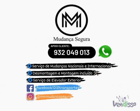 MM Mudança Segura ( Transportes e Mudanças )