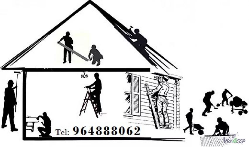 Pedreiro, Ladrilhador, Canalizador, Pintor, .. . Remodelação e Manutenção