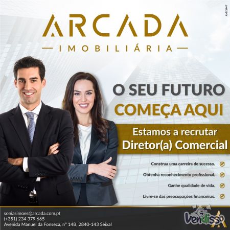Estamos a recrutar Diretor/a Comercial para Seixal