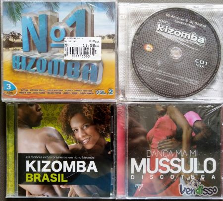 Lote Pack conjunto CDs Kizomba Caribe 