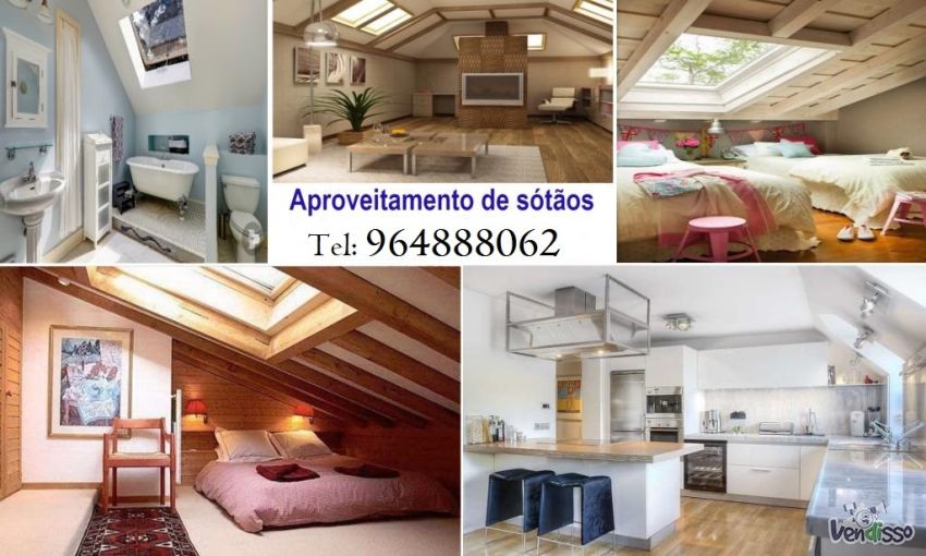 Remodelação de apartamentos, Remodelação de Sótão... 964888062