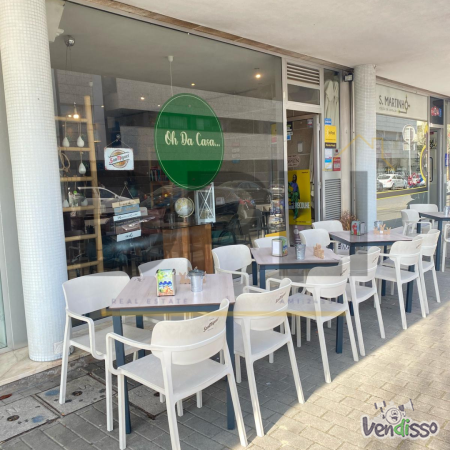 Cafetaria no coração da cidade berço